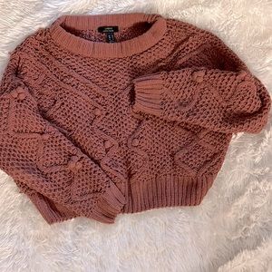 Urban Heritage Pink Knit Sweater